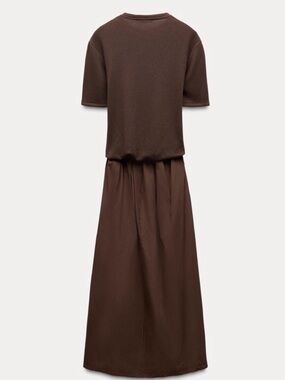 Zara Cocoa Midi Dress